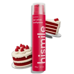 Зубная паста со вкусом красного бархата Hismile Red Velvet Toothpaste, 60 г